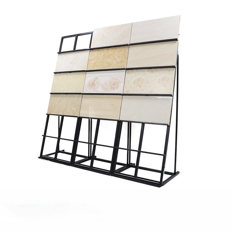 Ceramic Tile Floor - Expositor de Pared Plegable de Estilo