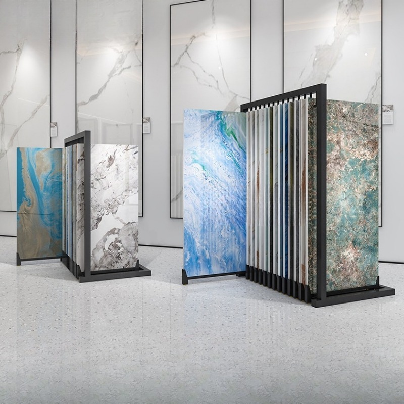 Estante de exhibición de azule - Ceramic Tile Floor reseña y precio