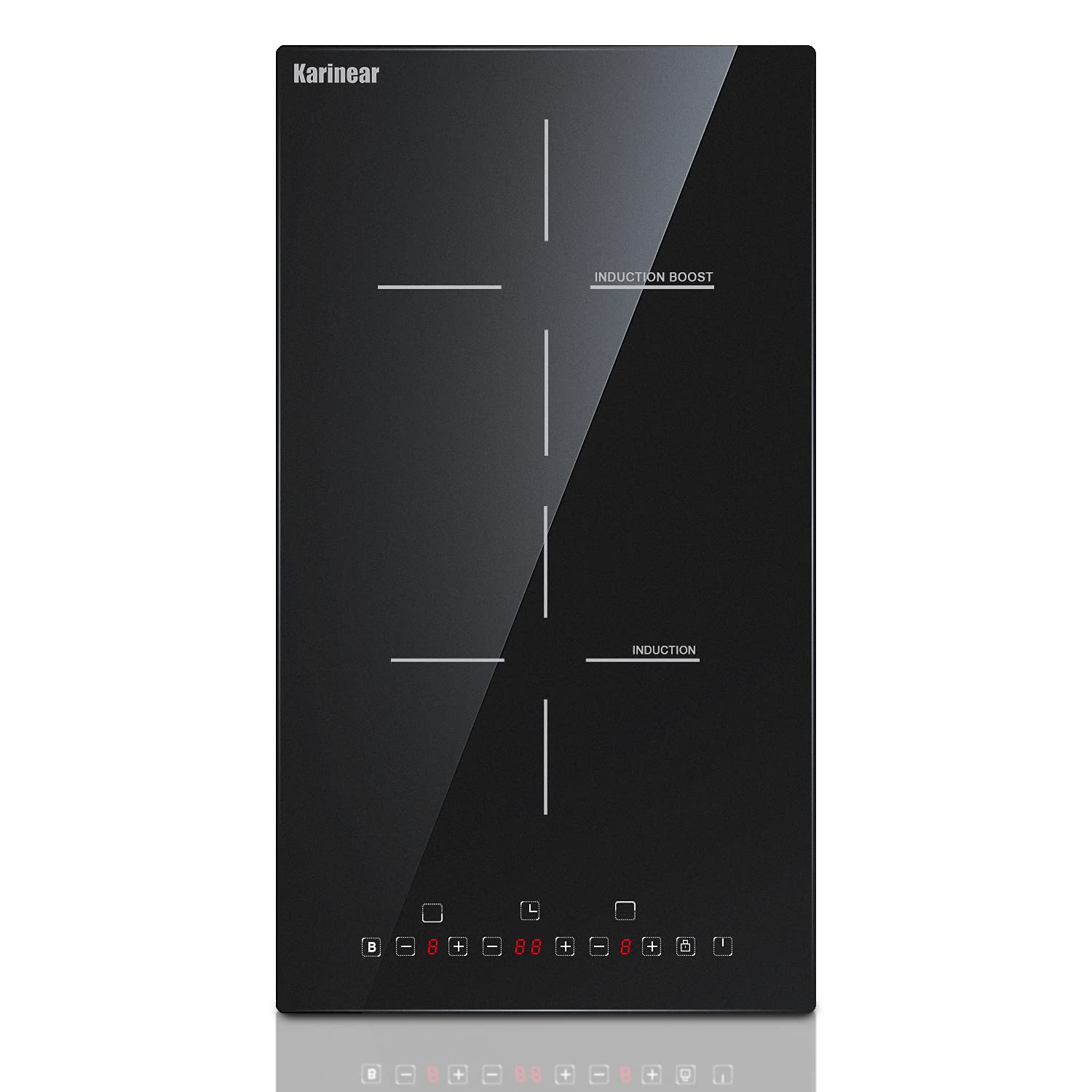 Placa de inducción Karinear de - Timer Dual Outlet reseña y precio