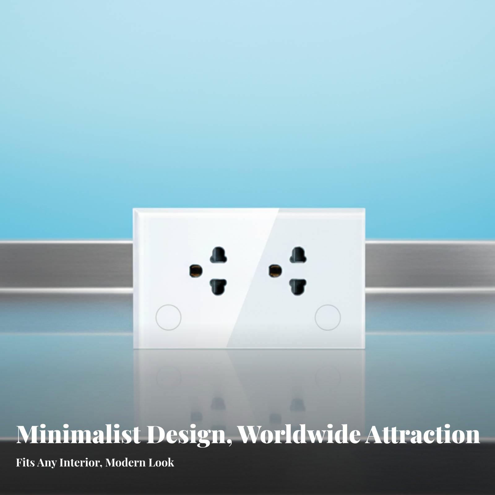 Enchufe de pared WiFi con tecn - Timer Dual Outlet reseña y precio